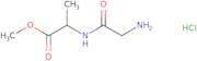 Methyl (2S)-2-[(2-aminoacetyl)amino]propanoate hydrochloride