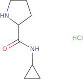 N-Cyclopropyl-2-pyrrolidinecarboxamide hydrochloride