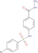 4-Bromo-N-[4-(hydrazinecarbonyl)phenyl]benzene-1-sulfonamide