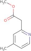 methyl 2-(4-methylpyridin-2-yl)acetate