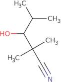 2,2,4-Trimethyl-3-hydroxy-N-valeronitrile