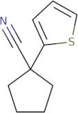 1-(Thiophen-2-yl)cyclopentane-1-carbonitrile