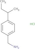 [4-(Butan-2-yl)phenyl]methanamine hydrochloride