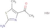 1-(2-Amino-5-methyl-1,3-thiazol-4-yl)ethan-1-one hydrobromide