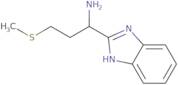 (1S)-1-(1H-1,3-Benzodiazol-2-yl)-3-(methylsulfanyl)propan-1-amine