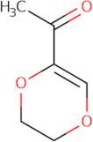 1-(5,6-Dihydro-1,4-dioxin-2-yl)ethan-1-one