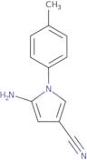 5-Amino-1-(4-methylphenyl)-1H-pyrrole-3-carbonitrile