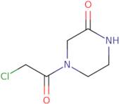 4-(2-Chloroacetyl)piperazin-2-one