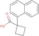 1-(1-Naphthalenyl)cyclobutanecarboxylic acid