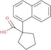 1-(1-Naphthalenyl)-cyclopentanecarboxylic acid