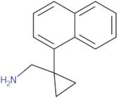 1-[1-(Naphthalen-1-yl)cyclopropyl]methanamine