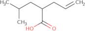 2-(2-Methylpropyl)pent-4-enoic acid