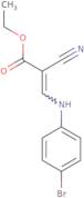 Ethyl 3-[(4-bromophenyl)amino]-2-cyanoprop-2-enoate