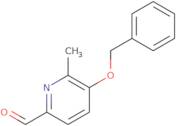 5-(Benzyloxy)-6-methylpicolinaldehyde