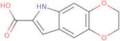 2H,3H,6H-[1,4]Dioxino[2,3-F]indole-7-carboxylic acid