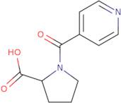 1-(Pyridine-4-carbonyl)pyrrolidine-2-carboxylic acid