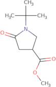 Methyl 1-(2-methyl-2-propanyl)-5-oxo-3-pyrrolidinecarboxylate