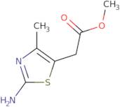 Methyl 2-(2-amino-4-methyl-1,3-thiazol-5-yl)acetate