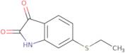 6-(Ethylsulfanyl)-2,3-dihydro-1H-indole-2,3-dione