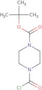 Tert-butyl 4-(carbonochloridoyl)piperazine-1-carboxylate