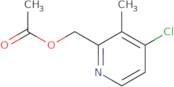 2-Acetoxymethyl-4-chloro-3-methylpyridine