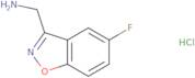 (5-Fluoro-1,2-benzoxazol-3-yl)methanamine hydrochloride