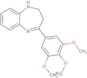 4-(3,4,5-Trimethoxyphenyl)-2,3-dihydro-1H-benzo[b][1,4] diazepine