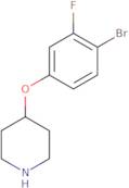 4-(4-Bromo-3-fluorophenoxy)piperidine