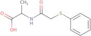 (2R)-2-[2-(Phenylsulfanyl)acetamido]propanoic acid