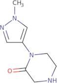1-(1-Methyl-1H-pyrazol-4-yl)piperazin-2-one