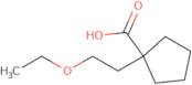 1-(2-Ethoxyethyl)cyclopentane-1-carboxylic acid