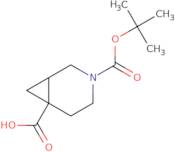 3-[(tert-Butoxy)carbonyl]-3-azabicyclo[4.1.0]heptane-6-carboxylic acid