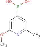 2-Methoxy-6-methyl-4-pyridinyl-boronic acid
