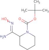 1-tert-Butyloxycarbonyl-2-(N-hydroxycarbamimidoyl)piperidine