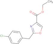 Ethyl 2-(4-chlorobenzyl)oxazole-4-carboxylate