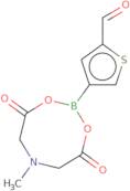 4-(6-Methyl-4,8-dioxo-1,3,6,2-dioxazaborocan-2-yl)thiophene-2-carbaldehyde