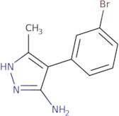 4-(3-Bromophenyl)-3-methyl-1H-pyrazol-5-amine