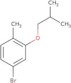 4-Bromo-1-methyl-2-(2-methylpropoxy)benzene