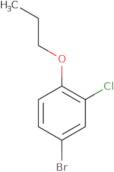 4-Bromo-2-chloro-1-propoxybenzene