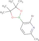 2-Bromo-6-methyl-3-(4,4,5,5-tetramethyl-1,3,2-dioxaborolan-2-yl)pyridine
