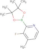 3-Fluoro-4-methyl-2-(4,4,5,5-tetramethyl-1,3,2-dioxaborolan-2-yl)pyridine
