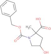 1-[(Benzyloxy)carbonyl]-4-hydroxy-2-methylpyrrolidine-2-carboxylic acid