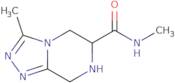 N,3-Dimethyl-5H,6H,7H,8H-[1,2,4]triazolo[4,3-a]pyrazine-6-carboxamide