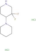 3',3'-difluoro-1,4'-bipiperidine dihydrochloride