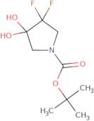 1-Boc-3,3-difluoro-4,4-dihydroxypyrrolidine