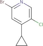 2-Bromo-5-chloro-4-cyclopropylpyridine