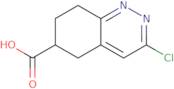 3-Chloro-5,6,7,8-tetrahydrocinnoline-6-carboxylic acid