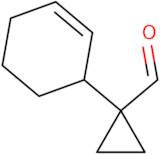 1-Cyclohex-2-en-1-ylcyclopropane-1-carbaldehyde