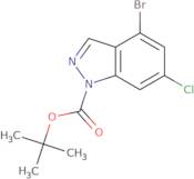 tert-Butyl 4-bromo-6-chloro-1H-indazole-1-carboxylate