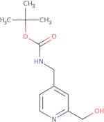 tert-Butyl N-{[2-(hydroxymethyl)pyridin-4-yl]methyl}carbamate